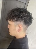 men's フェードツイスパ