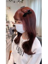 ネクストハラジュク(NEXT HARAJUKU)&nbsp;メルティーカラーフェミニンロング似合わせカット[原宿/表参道]