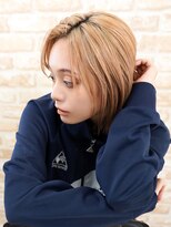 ドーチェ 池田店(DOCHE)&nbsp;ハイトーンベージュ×かき上げバング