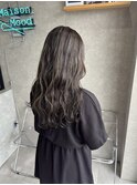 コントラストハイライト×シルバーグレージュ