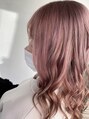 オーブ ヘアー カノン 横浜2号店(AUBE HAIR kanon)&nbsp;ピンクベージュ