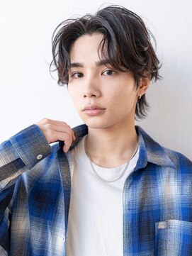 オースティン 調布アミックス(AUSTIN) 大人かわいい前髪セシルカットココアブラウンフリンジウェーブ