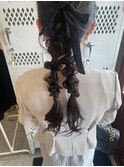 お呼ばれヘアセット