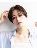 大人可愛い30代40代50代小顔◎マッシュショート