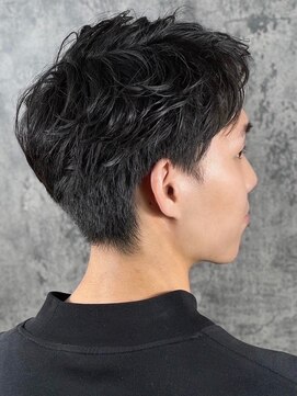 プレミアムバーバー 目黒店(PREMIUM BARBER produce by HIRO GINZA) ハーフアップバング　メンズカット/目黒/床屋