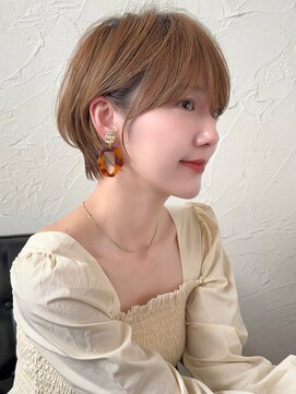 アンド ストーリーズ(&STORIES) ショートボブ髪型30代40代50代前髪あり前髪なし面長丸顔【荒牧】