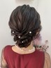 【ヘアセット＋パールヘアアクセサリー】￥2500♪