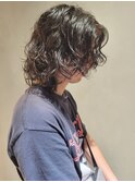 【Newton×白鳥】ウルフグランジパーマ