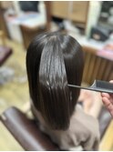 10代２０代の縮毛矯正の艶を見てほしい！学校でも目立つ艶髪に！