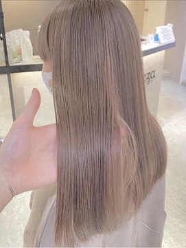 ペレ 渋谷(PELE) h_ 黒髪/ボブルフ/ネビージュ/小顔/ワンレン/水戸/髪質改善/前髪