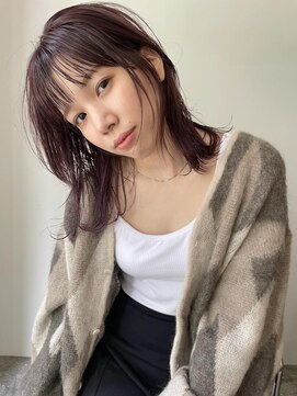 ニール シトロン 名古屋 伏見 丸の内(NEELU citron) 【Neelu_tomoya】ハーフブリーチでつくるラベンダーブラウン