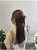 お呼ばれヘアアレンジ