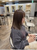 大人可愛い20代30代40代カラー/オリーブベージュ/宮崎