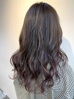 シーン(seen.)&nbsp;ロングウルフ × ピンクグラデーション