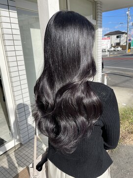 ブルー(BLUE) 韓国レイヤー　ラベンダーヴィセ