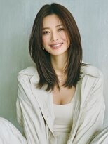 アルトリスト(Altruist Aging×HAIR&SPA)&nbsp;★ダークアッシュ大人ガーリーボブ着物ミディアムレイヤーカット