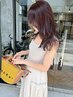 【福永限定】大人女子カット＋透明感カラー￥14850→￥11000