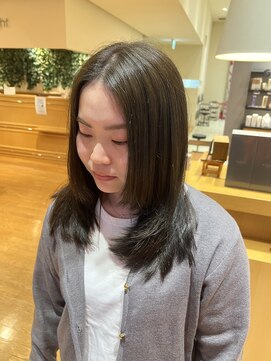 サラ ビューティ サイト 春日(SARA Beauty sight) レイヤーカット/レイヤースタイル/レイヤー/カット/オリーブ