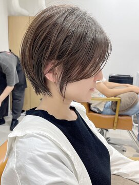 ヌリ 錦糸町(NuRI) ◎前下がりショートボブハンサムショートカットカラーパーマケア