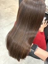 レム 長野青木島店(REM)&nbsp;チョコレートブラウン/髪質改善カラー