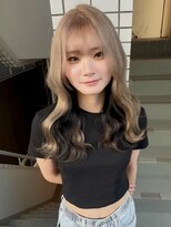 イエナ 渋谷(IENA)&nbsp;ヒナルーツカラーエンドカラー裾カラークラゲヘアー