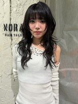 ノラ シンディ(NORA CYNDY) ハッシュカット ミディアムレイヤー ウルフカット レイヤー