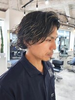 エイス 梅田 中津(Ace) サーフカールパーマ ハイライトカラー