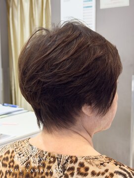 サロンイクエヤマザキ 麻布十番(SALON IKUE YAMAZAKI) 髪に優しい白髪染め[麻布十番/艶髪/50代/60代/ノンジアミン]