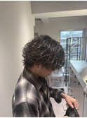 【メンズ】波巻きスパイラルパーマ