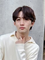 マイロ(mailo) 韓国風センターパートニュアンスパーマナチュラルセンターパート