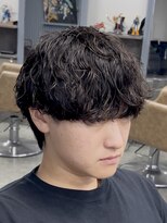 キングオブヘア バイ ノイズ 梅田茶屋町店(KING of hair by NOISM)&nbsp;*NOISMメッシュ波巻きツイストスパイラルマッシュツーブロック