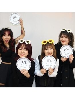 エムスリー(M.three)の写真/カウンセリングから仕上げまでスタイリストが担当☆