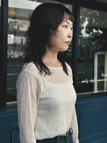クイン(qin)&nbsp;ミディアムニュアンスウルフパーマ