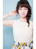 ☆ゆるみつあみアレンジ☆【olive for hair】03-6914-0898