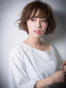 カバーヘア ブリス 北浦和(COVER HAIR bliss) *bliss北浦和*大人かわいい♪Aラインゆるふわ小顔ボブx