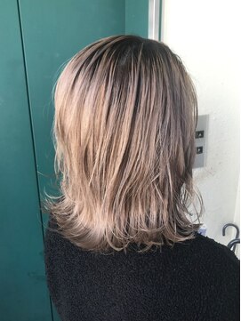 ラフテル 横浜(LAFTEL) メルティショコラベージュ外ハネショートパーマ[横浜/横浜駅]