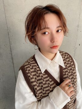 ビームズヘア 藤が丘店(Bee Ms HAIR) 藤が丘20代30代センターパートカジュアルショート