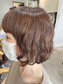 ノンヘアー(non hair) さらさらボブも可愛いけどパーマで更に大人キュート