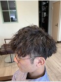 イケオジメンズ ツイストスパイラルパーマ 20代/30代/40代