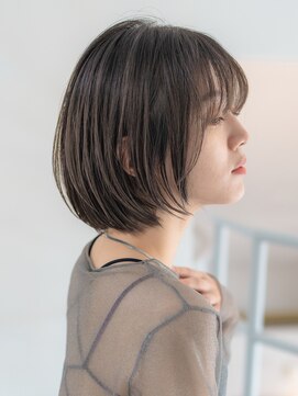 ベンジー 学芸大学店(benji) 前髪ありの丸みショート20代30代40代3　学芸大学