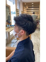 ヘア ロンドン カフェ(HAIR LONDON CAFE)&nbsp;メンズアップバング