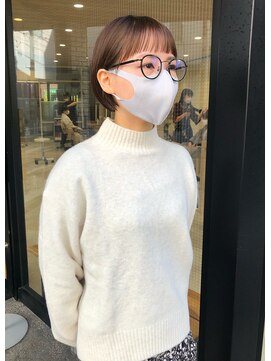 パーク(PAAQ) 【paaq田中智大】ショートボブ×オン眉