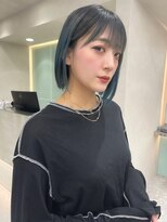 ロンド マーレ 天神大名店(Lond mare)&nbsp;韓国風ヘア　韓国くびれ巻き　大人可愛い韓国ヘア　透明感カラー