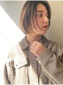 チョコレート/大人ガーリー/顔まわりレイヤー[札幌大通駅]