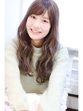 ラウ 門前仲町(Lawu) グレージュ☆モテふわロング