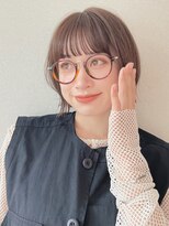 サンド 表参道(sand)&nbsp;前下がりショートボブ大人可愛い20代30代表参道