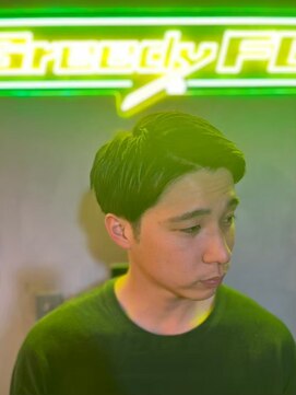 グリーディーフォックス 三軒茶屋(GreedyFOX) 波巻き/マッシュパーマ/ウルフ/ハイライト<理容室>三軒茶屋