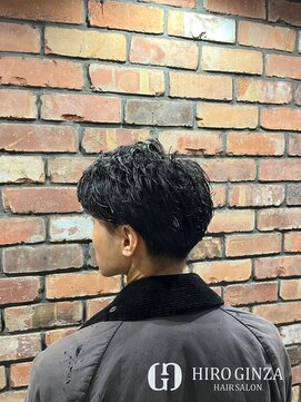 ヒロギンザ 青山店(HIRO GINZA) 波巻き/ハイライト/マッシュパーマ/ウルフ/フェード/束感