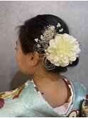 振り袖ヘアアレンジ☆