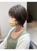 【畑中正敏】20代30代40代◎小顔丸みくびれショート、ボブ